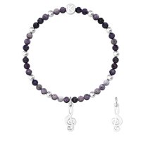 Bracciale Kidult Donna Symbols in Acciaio Pietre dure 732227 - 732227